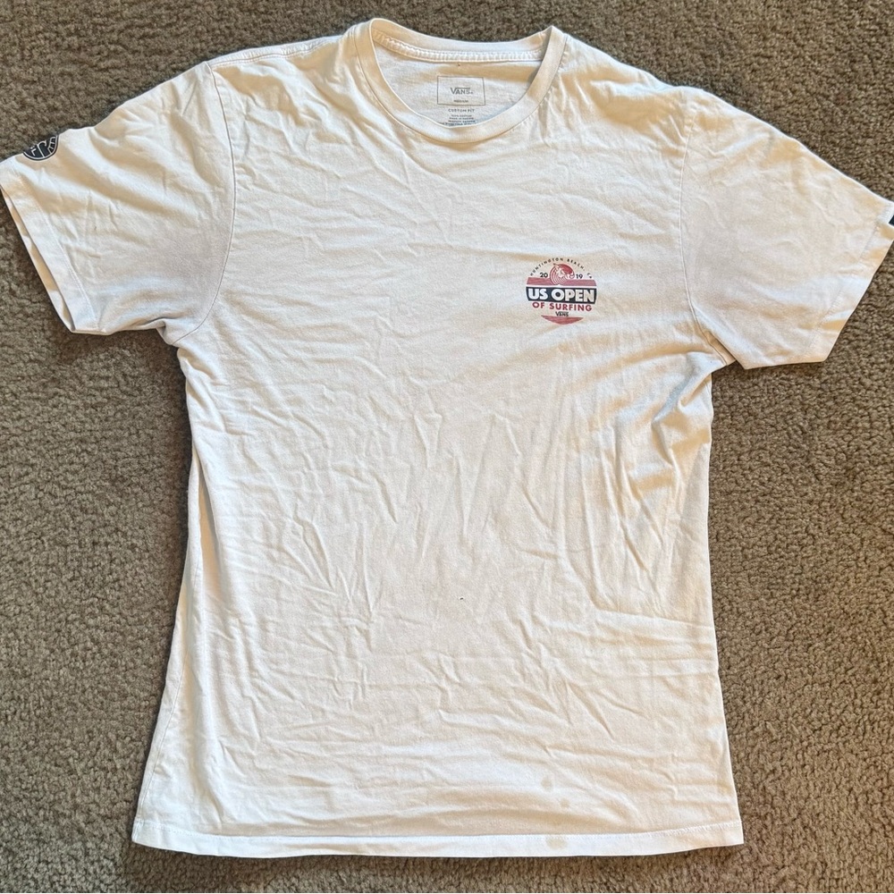 Vans White Short Sleeve Tee